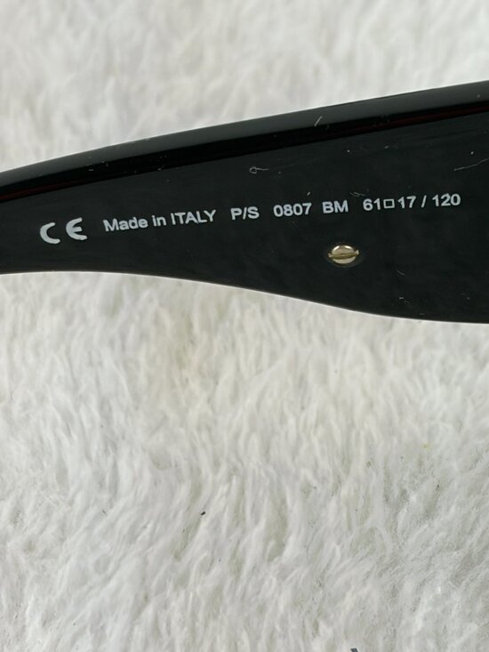 JUICY COUTURE Sunglasses Hhades/S c. 0807 BM Shiny Black 61017-120mm Italy main image 13